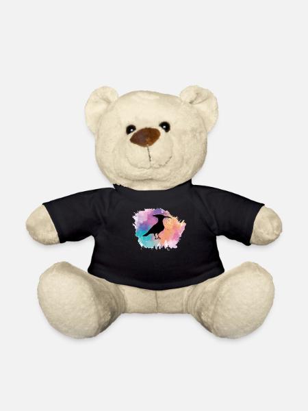 Wiedehopf Vogel Natur Schutz - Teddy - Schwarz