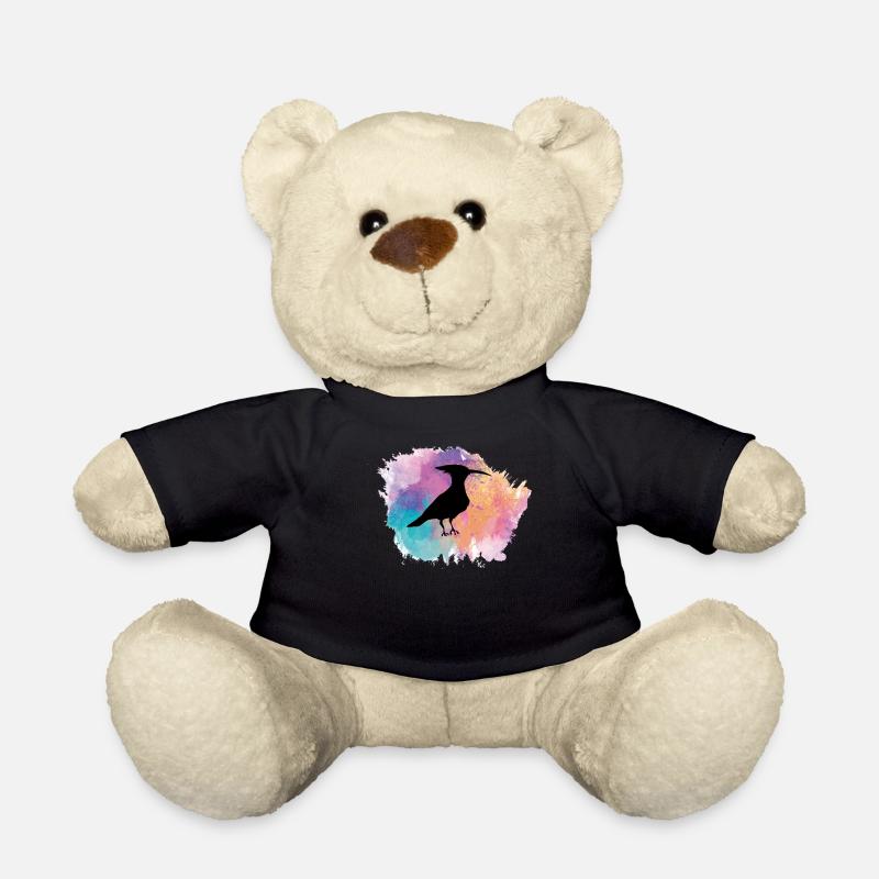 Wiedehopf Vogel Natur Schutz - Teddy - Schwarz