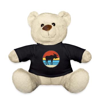 Elch - Teddy - Schwarz - Vorne