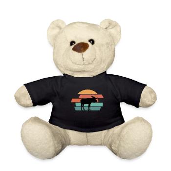 Elch - Teddy - Schwarz - Vorne