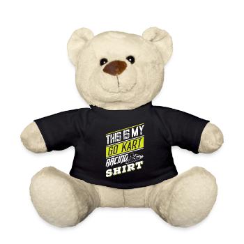 THIS IS MY GO KART RACING - Nounours - noir - Devant