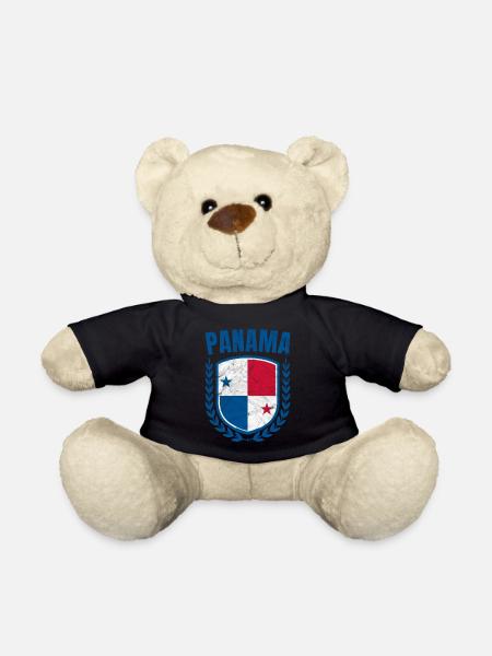 Panama - Teddy Bear - black