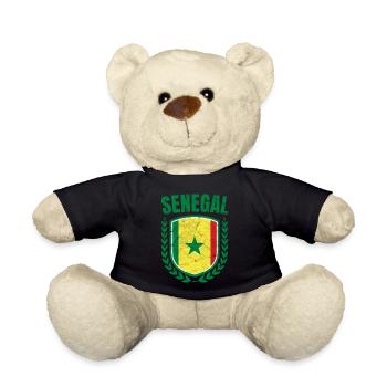 Senegal - Teddy Bear - black - Front