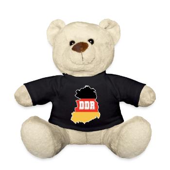 Eastern Bloc GDR - Teddy Bear - black - Front