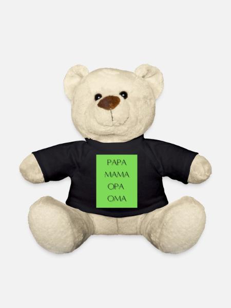 Familie - Teddy - Schwarz