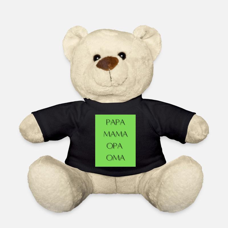 Familie - Teddy - Schwarz