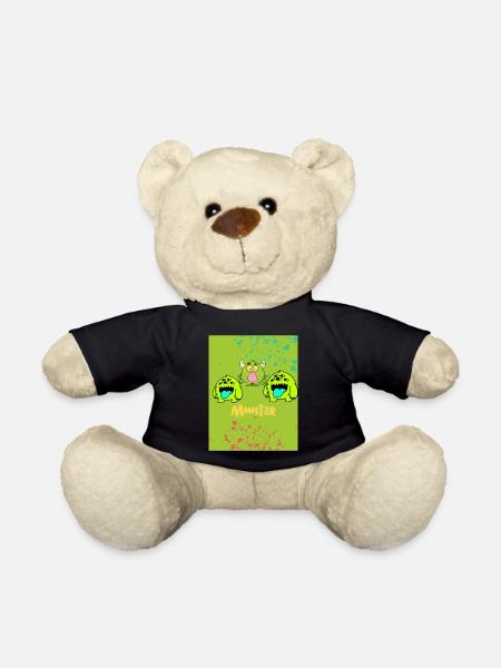 Monster - Teddy Bear - black