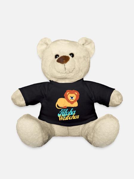 Weiblicher Alphalöwe - Teddy - Schwarz