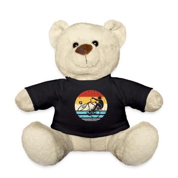 Retro Radball - Teddy - Schwarz - Vorne