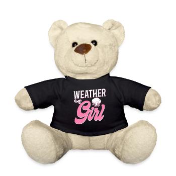 Meteorologist Weather Forecast - Teddy Bear - black - Front