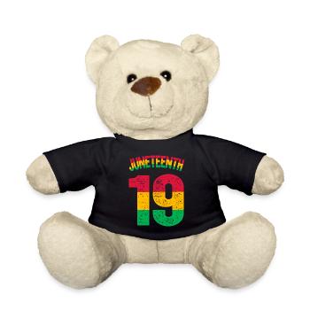 Juneteenth - Teddy - Schwarz - Vorne