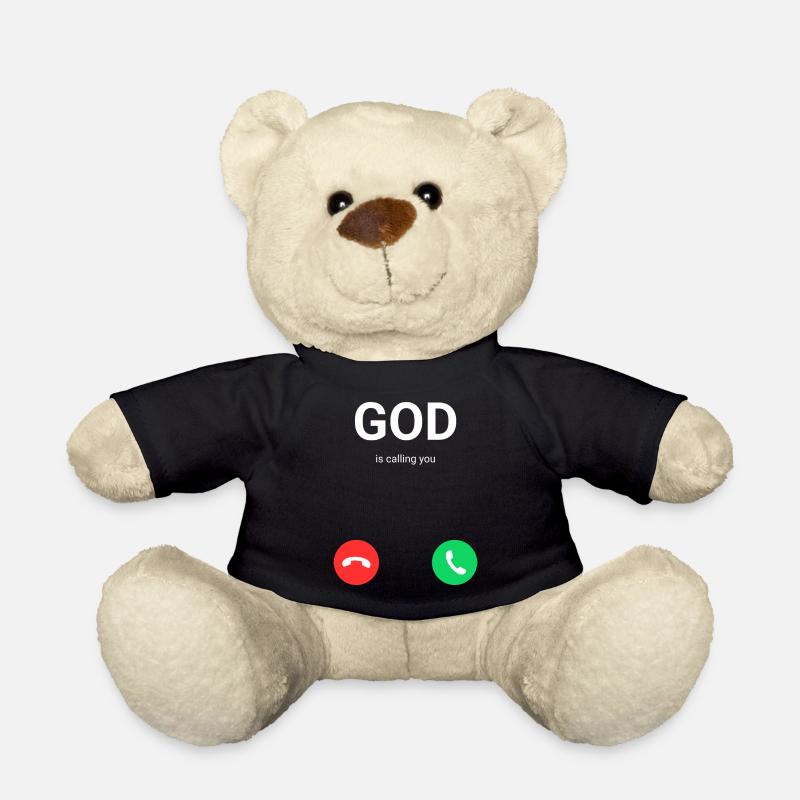 Gott ruft - Teddy - Schwarz