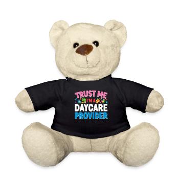 Fournisseur de services de garde d’enfants Enseignant - Nounours - noir - Devant