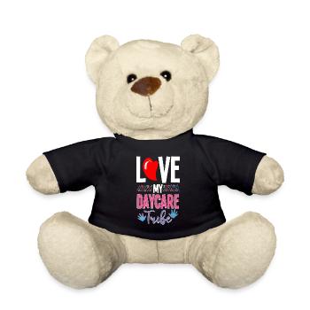 Fournisseur de services de garde d’enfants Enseignant - Nounours - noir - Devant