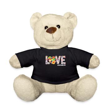 Fournisseur de services de garde d’enfants Enseignant - Nounours - noir - Devant