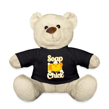 Soap Making Crafting Chicken Soap - Teddy - Schwarz - Vorne