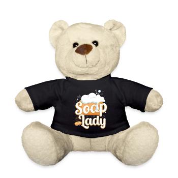 Soap Making Crafting Soap Lady - Teddy - Schwarz - Vorne