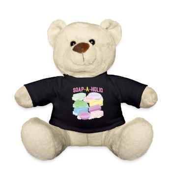 Soap Making Crafting Soap-A-Holic - Teddy - Schwarz - Vorne