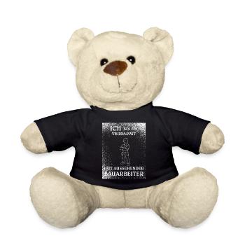 Bauarbeiter gutaussehend Mann Arbeit - Teddy - Schwarz - Vorne