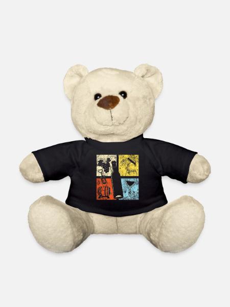Sommelier Wine Drinking Tasting - Teddy - Schwarz