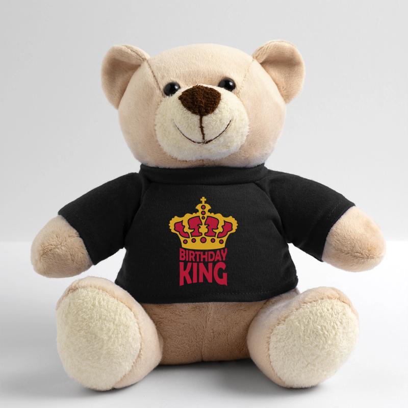 Logo de la fête du roi d’anniversaire Nounours