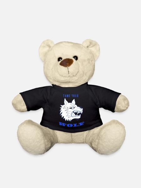 Zähme deinen WOLF - Teddy - Schwarz