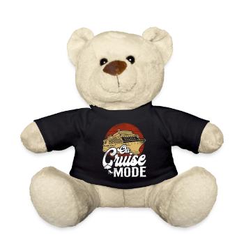 Cruise Ship Vacation Vintage On - Teddy - Schwarz - Vorne