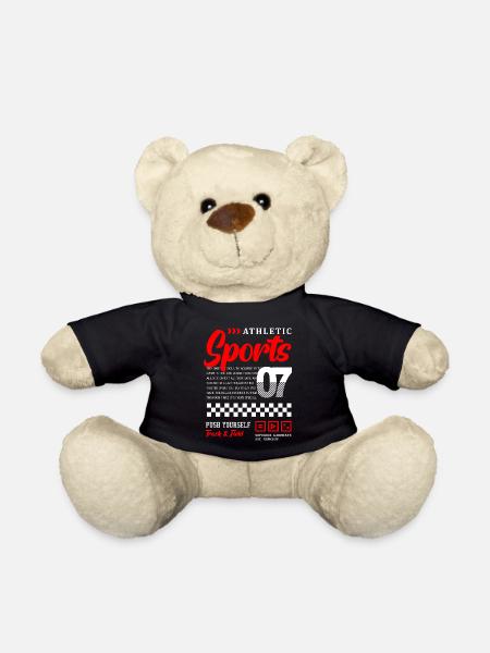 Sports 07 Dunkel coole shirts at / ch - Teddy - Schwarz
