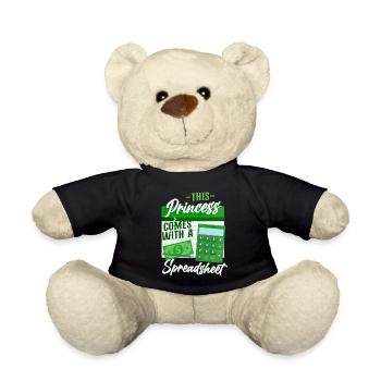 Comptable Comptable Comptable Comptabilité - Nounours - noir - Devant