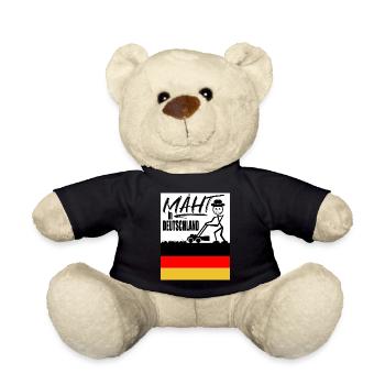 Mäht in Deutschland - Teddy - Schwarz - Vorne