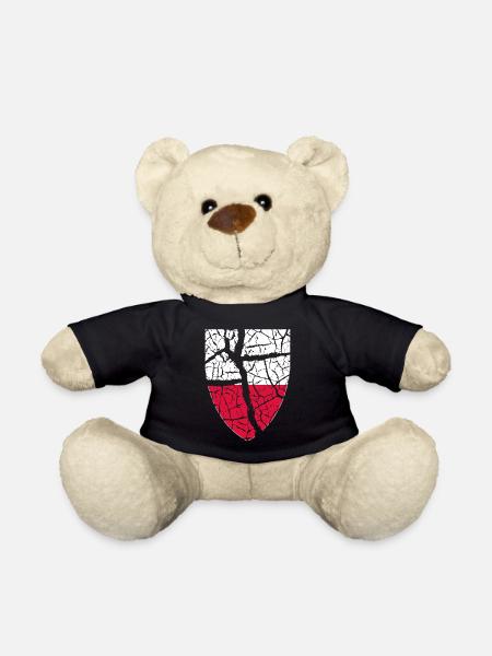 Polen Wappen - Teddy - Schwarz