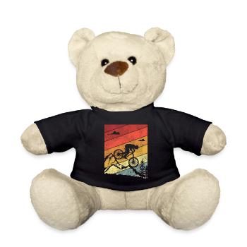 Enduro VTT VTT Équitation - Nounours - noir - Devant