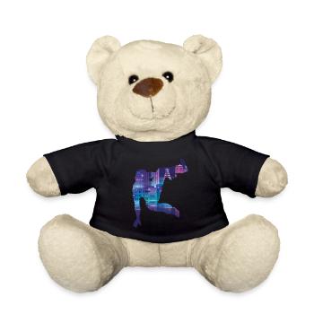 Parkour Free Running Traceur - Teddy Bear - black - Front