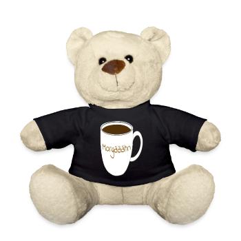 kaffeetasse - Teddy - Schwarz - Vorne