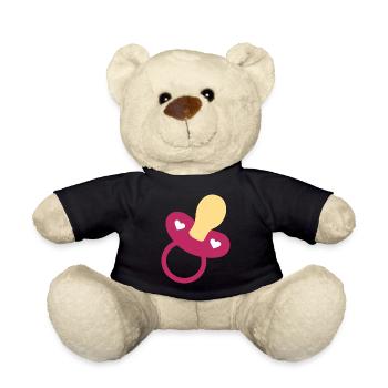 Idée cadeau naissance bébé 2025 - Nounours - noir - Devant