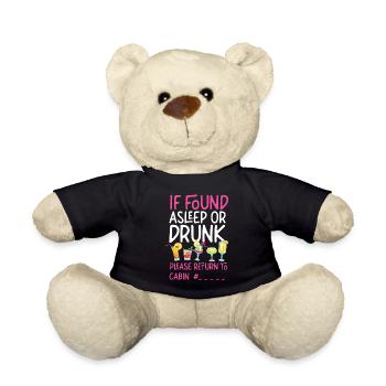Cruise Ship Vacation Friends - Teddy - Schwarz - Vorne