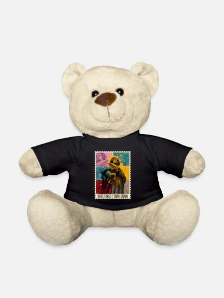 Bonn Deutschland Stadt Skyline Briefmarke Bunt - Teddy - Schwarz