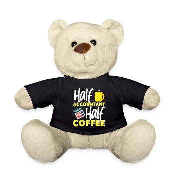 Comptable Comptable Comptable - Nounours - noir - Devant