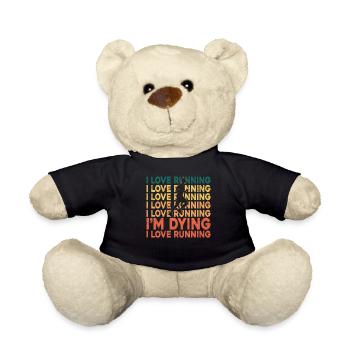 Running Runner Half Marathon - Teddy - Schwarz - Vorne