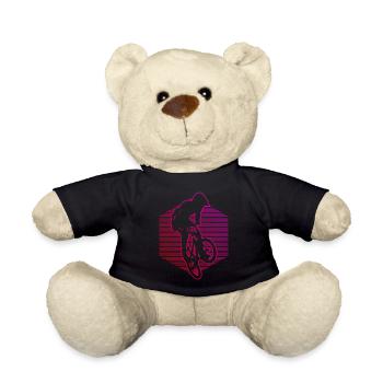 BMX vélo cyclisme femmes bmx hommes vélo - Nounours - noir - Devant