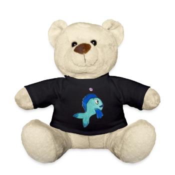 Fisch Forelle - Teddy - Schwarz - Vorne