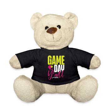 Pickleball Girl Ladies Game Day - Teddy - Schwarz - Vorne