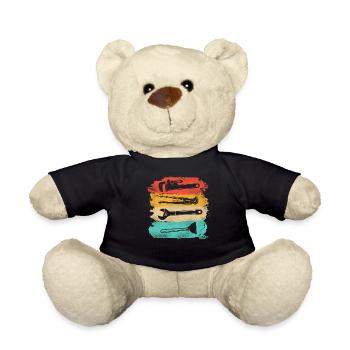 Plomberie Outils de plombier Clé à tuyaux - Nounours - noir - Devant