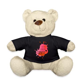 Lieblings Tante - Teddy - Schwarz - Vorne