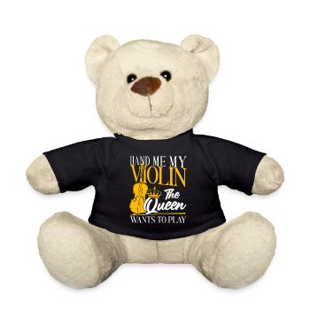 Violoniste Fille Hand Me My - Nounours - noir - Devant
