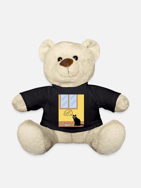 If it aint Felix i don't want it - Teddy Bear - black