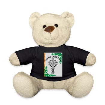 Keltische Christen - Teddy - Schwarz - Vorne
