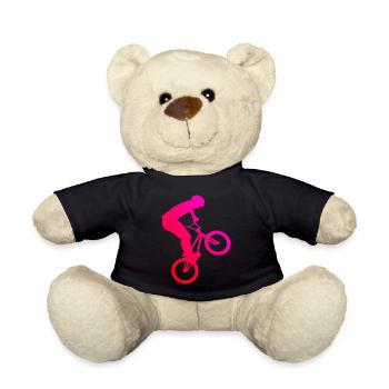 Hommes BMX Garçons Cyclisme BMX Vélo Dames - Nounours - noir - Devant