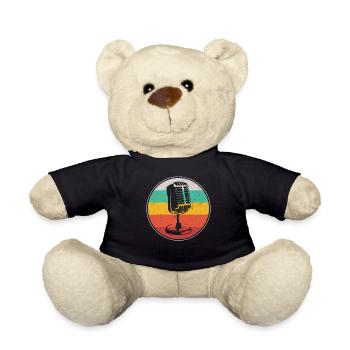 Karaoke Singer Microphone Vocalist - Teddy - Schwarz - Vorne