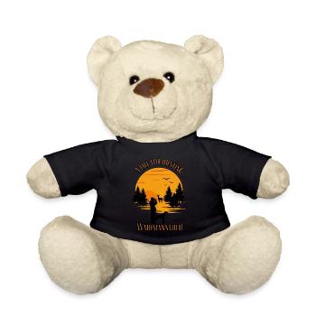 Ein Leben für die Jagd-Waidmannsheil - Teddy - Schwarz - Vorne